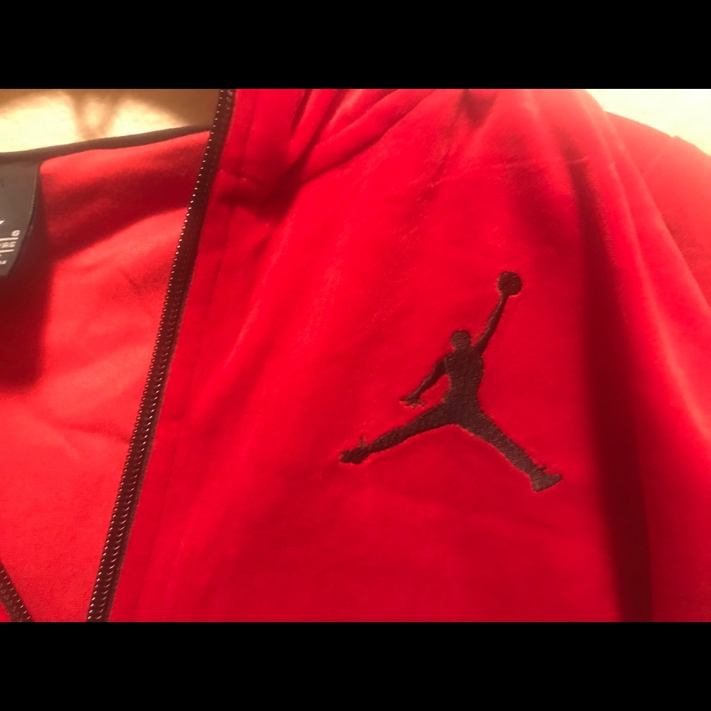 New Nike Air Jordan Full Zip Hoodie Youth Size L - Picture 4 of 7